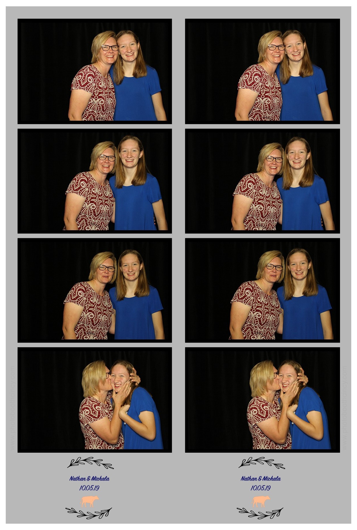 Michala Binkly & Nathan Hall Wedding Reception | View more photos from the event at gallery.photoboothcincy.com/u/PhotoBoothCincy/Michala-Binkly-Nathan-Hall-Wedding-Reception